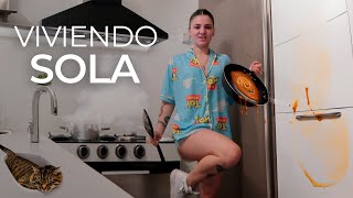 VIVIENDO SOLA EN LA CASA DE MI HERMANA *vlog*