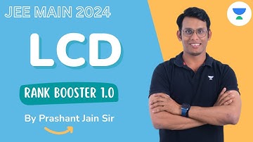 Limits, Continuity & Differentiability |JEE Main 2024 Crash Course | Prashant Jain| Rank Booster 1.0