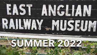 Family Day Out at East Anglian Railway Museum. Summer 2022.