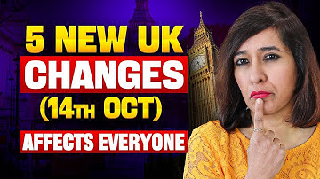 5 New UK Immigration Changes Announced (14th Oct 2025) | UKVI Update