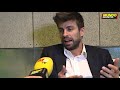 Piqué se pronuncia sobre la vuelta de Luis Enrique y la salida de Robert Moreno