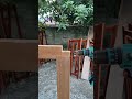 nailing technique👍 #carpenter #woodworking #wood #diy #furniture #shorts