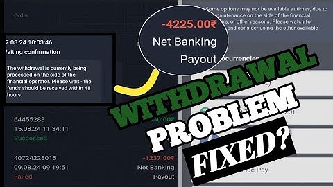 How To Fix Upi And Net Banking Withdrawal Problem 🤔 In Quotex || 💯% Solution ||