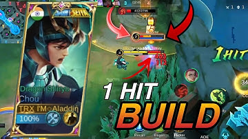 ONE SHOT CHOU!! THIS NEWLY BUFF ITEM IS PERFECT FOR CHOU (+15% DAMAGE) - Mobile Legends