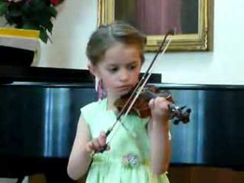 Emma's Violin Recital - YouTube