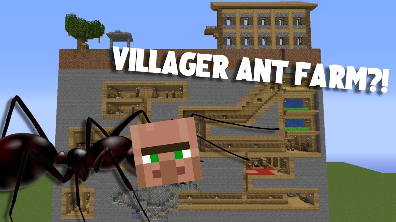 minecraft ant farm challenges