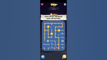 Escape time level 272 light up all the bulbs with the battery