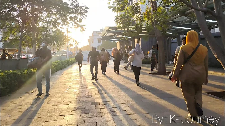 Night Trains of Jakarta – Commuter Line After Sunset 🌙🚋  #comuterline #train 