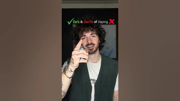 ✅ Do’s & Don’ts of Vaping ❌