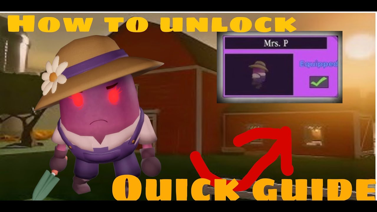 HOW TO GET MRS P IN PIGGY (Quick Guide) ROBLOX - YouTube