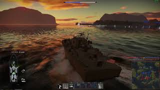 [War Thunder] Naval Arcade Battle - PTF-7 Torpedo Dodging