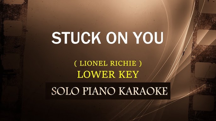 Karaoke Stuck on You - Video with Lyrics - Dave Fenley