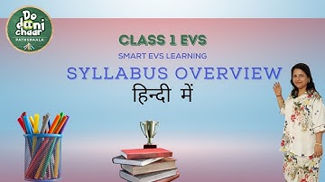 Class 1 EVS Syllabus Overview