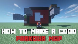 How to make a good parkour map  Minecraft tutorial