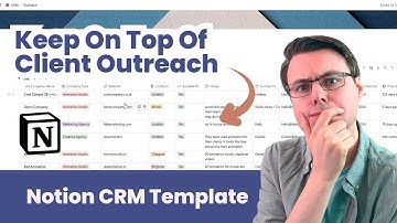Tracking Client Leads using Notion