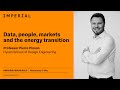 Data people markets and the energy transition