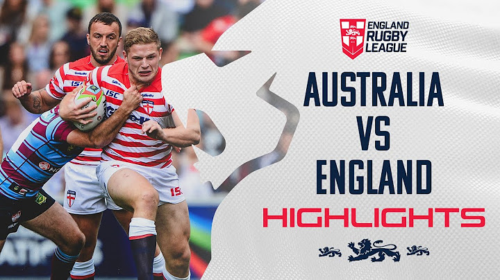 Australia v England | 2014 Four Nations | Extended Highlights