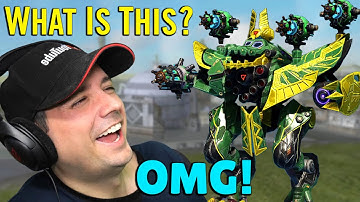 NIEUWE Robot AMMIT??? Wat is DIT in vredesnaam? War Robots Test Server