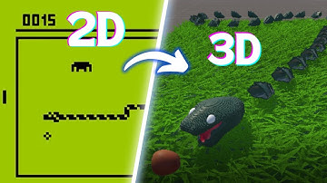 I Recreated Classic Snake Game In 3D Using UNITY