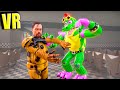 VR Аниматроники пугают охранника в Бонелаб FNAF COOP Bonelab Гига Монти защищает меня
