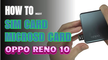 How to Install a SIM Card to Oppo Reno 10 5G