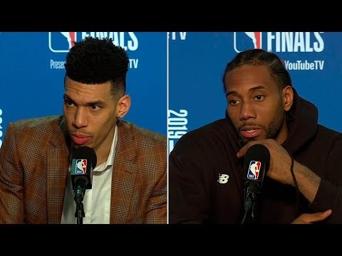 Kawhi Leonard & Danny Green Postgame Interview – Game 3 | Raptors vs Warriors | 2019 NBA Finals