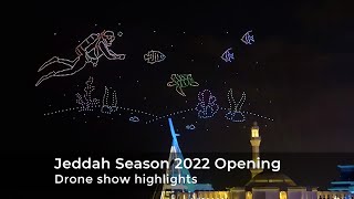 Drone Light Show for Jeddah Season 2022 Opening