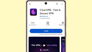 Clear VPN Fast Secure VPN App Kaise Use Kare !! How To Use Clear VPN Fast Secure VPN App screenshot 4
