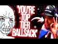 Angry Gamer Rage: Origin of Top Tier Ballsack, the birth of legend.