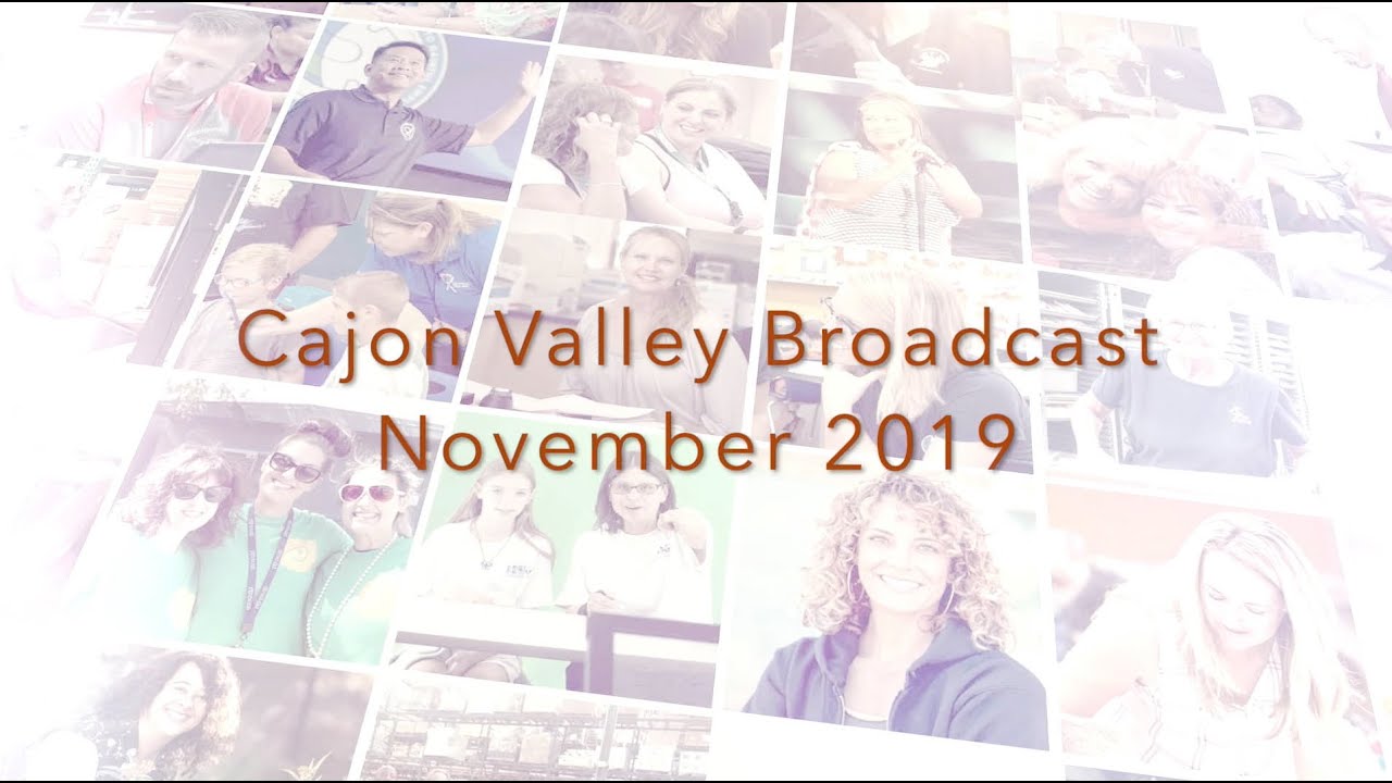 Cajon Valley Broadcast 14 YouTube