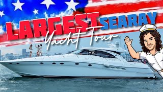 Touring the LARGEST 2003/2022 SEARAY 680 SUN SPORT