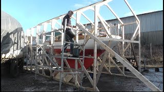 Folkboat boatshed