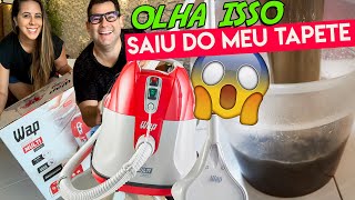 Testei Aspirador Polishop Wap, Limpa Tapete e Sofá 😱 Bugingas Ep11