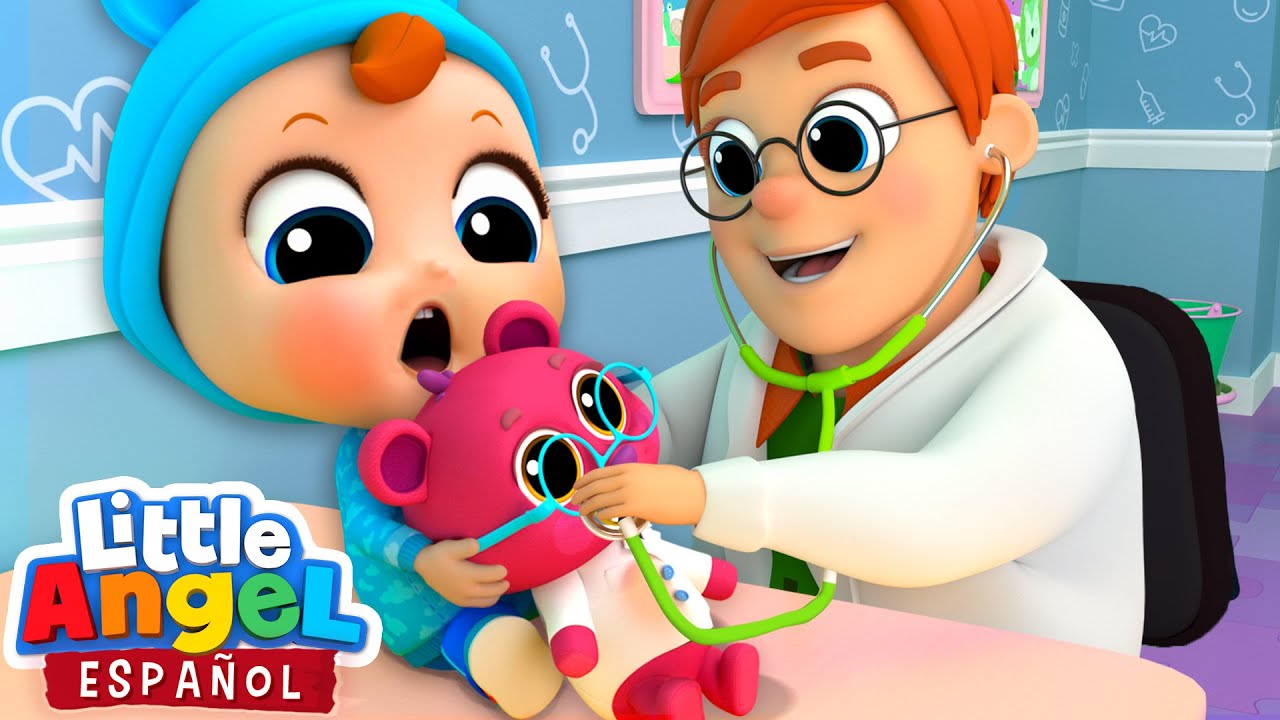 ⁣¡El Bebé visita al Doctor! ?‍⚕️| Canciones Infantiles | Little Angel Español