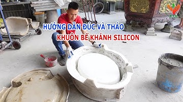 Hướng dẫn đúc và tháo khuôn bể khánh silicon |Khuôn Tổng Hợp