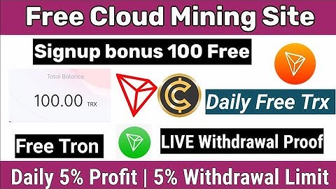 2022TRON TELtrx Cloud Mining
