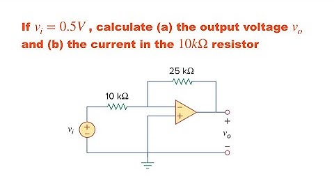 How to Calculate Output Voltage in an Op-Amp Circuit |  CIRCUIT ANALYSIS Solved Problems