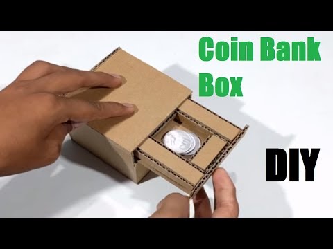 Sihirli Kumbara Nasıl Yapılır - How to Make Coin Bank Box