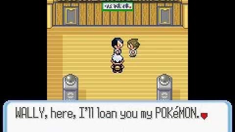 Pokemon Sapphire Walk through Part 2- helping wally in petalburg city