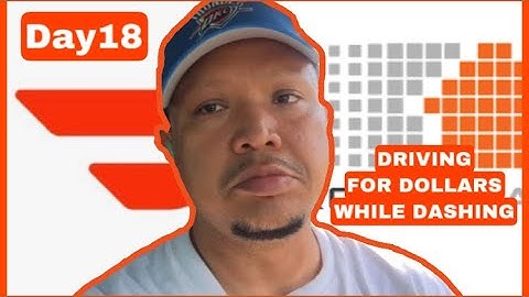 Day18 Driving for Dollars with PropStream while DoorDashing on a slow day