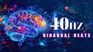 Maximize Your Memory: 40Hz Binaural Beats for Superior Brain Power, Memory and Focus