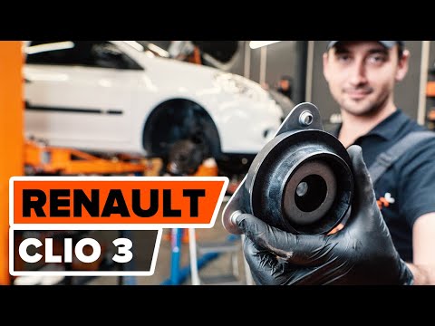 Как заменить опора амортизатора передней подвески RENAULT CLIO 3 [ВИДЕОУРОК AUTODOC]