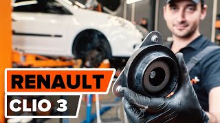 Как заменить опора амортизатора передней подвески RENAULT CLIO 3 [ВИДЕОУРОК AUTODOC]