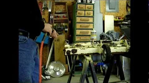 CUB CADET 44 IN MOWER DECK RESTORATION PT 1