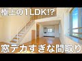 贅沢すぎる一人暮らし！？最上階の角部屋で日当たりと景色がよいお部屋【賃貸マンションの内見動画】