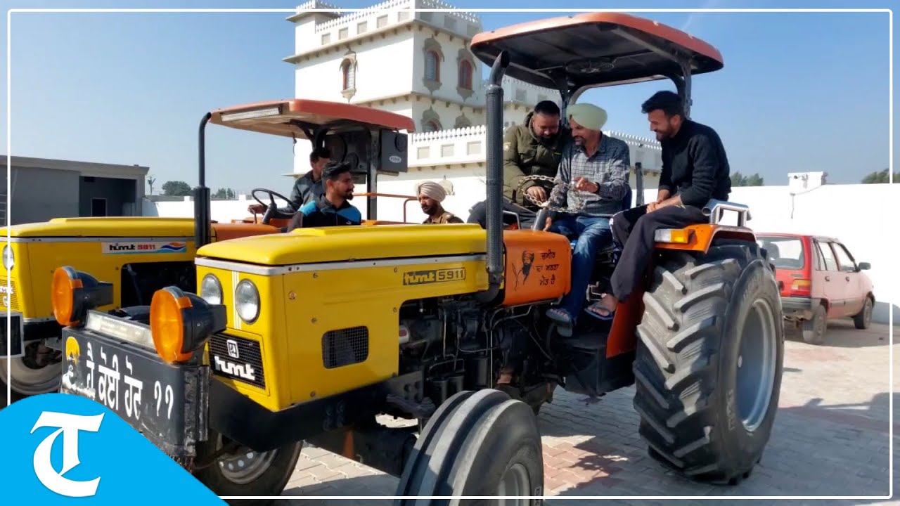 Gurdaspur farmer buys Sidhu Moosewala’s favourite 5911 tractor; comes to meet late singer’s father