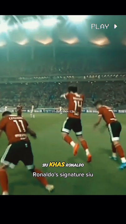 Saat Ronaldo di ejek selebrasi nya sendiri #shorts