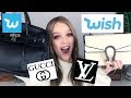 WISH App Designer Dupes / Replicas | Wish REVIEW / Unboxing | Bougie On A Budget