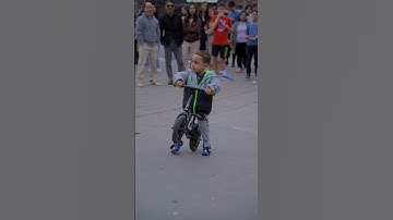 The youngest contestant showed me his talent - Talent On The Streets