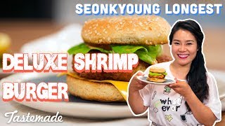 Deluxe Shrimp Burger (Korean McDonald's) | Seonkyoung Longest
